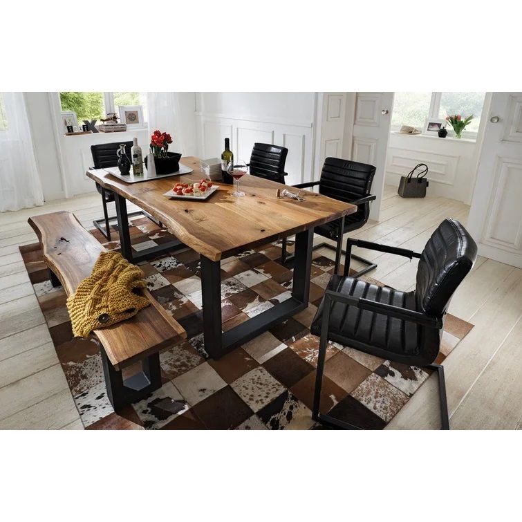 Lemay Iron Dining Table thumbnail 2