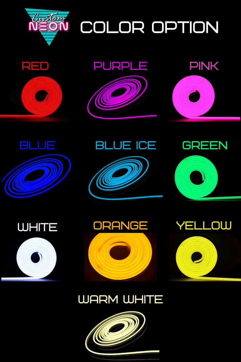 Neon signs, All we have is now neon sign, Neon sign bedroom, Above bed sign, Custom neon sign thumbnail 2