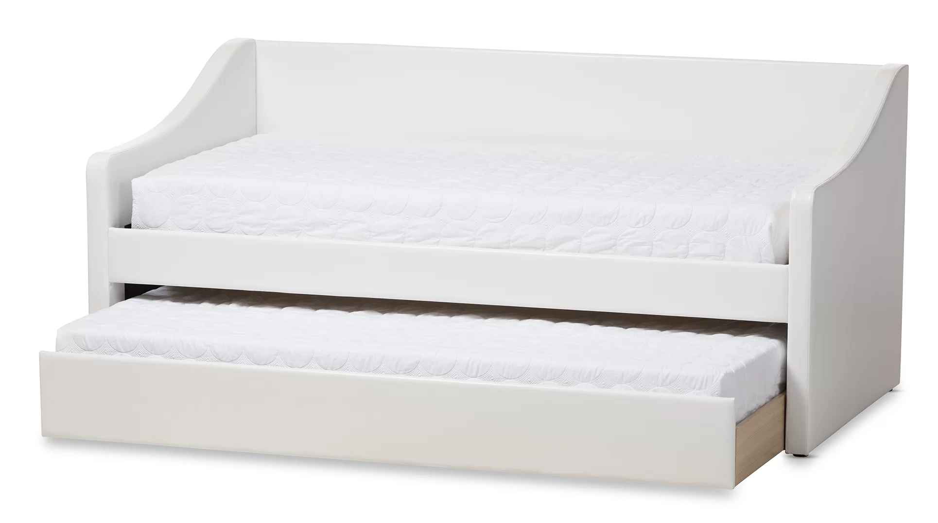 Brookston Upholstered Daybed with Trundle thumbnail 4