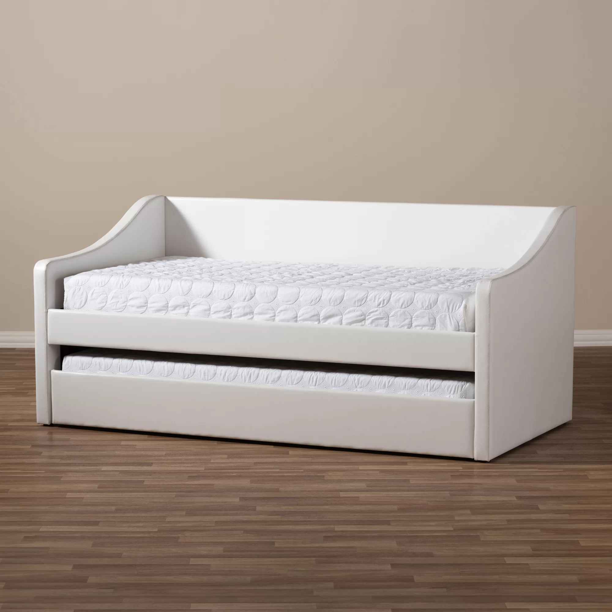 Brookston Upholstered Daybed with Trundle thumbnail 5