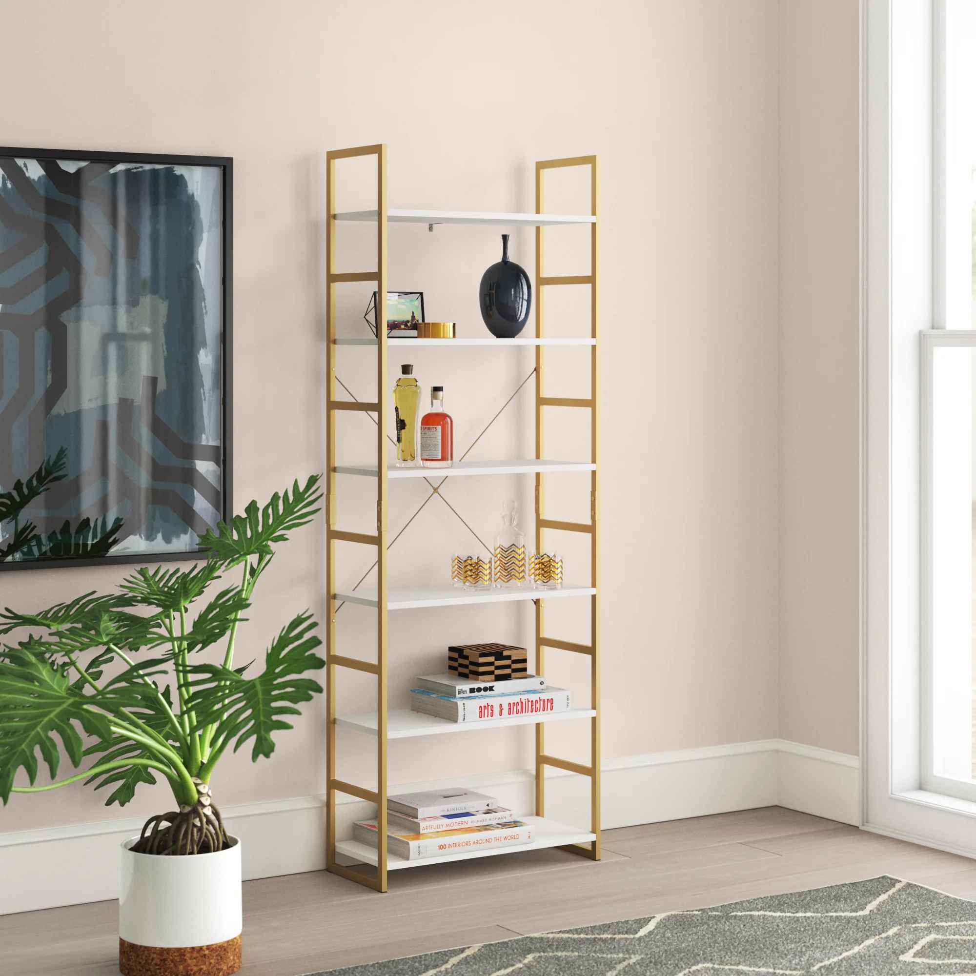 Fontenot Iron Standard Bookcase thumbnail 6