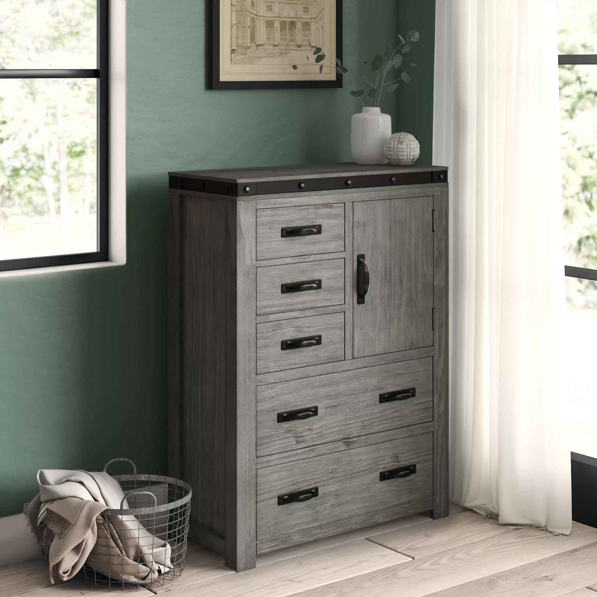 Serena 5 Drawer Dresser thumbnail 2