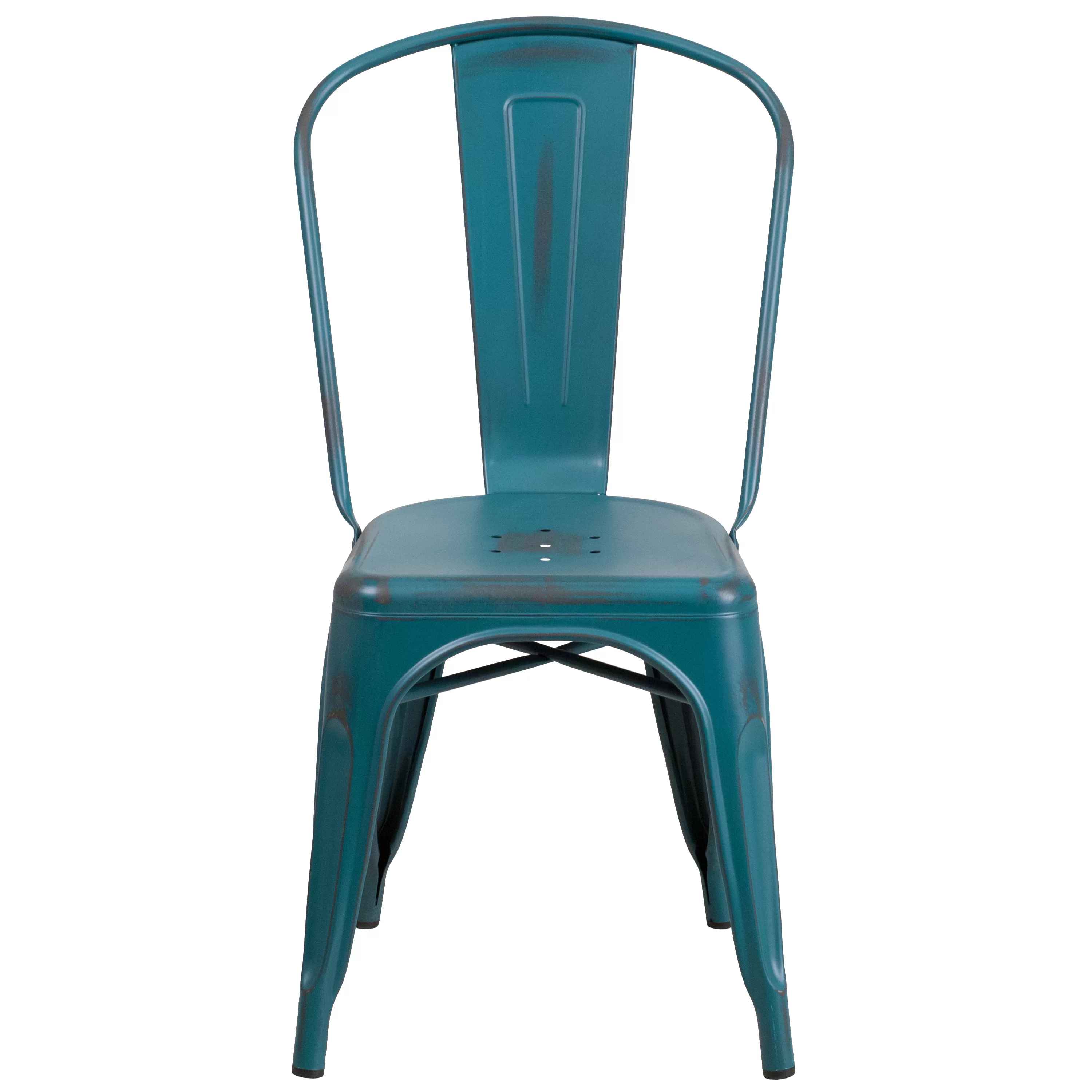 Elrod Metal Stackable Chair thumbnail 3