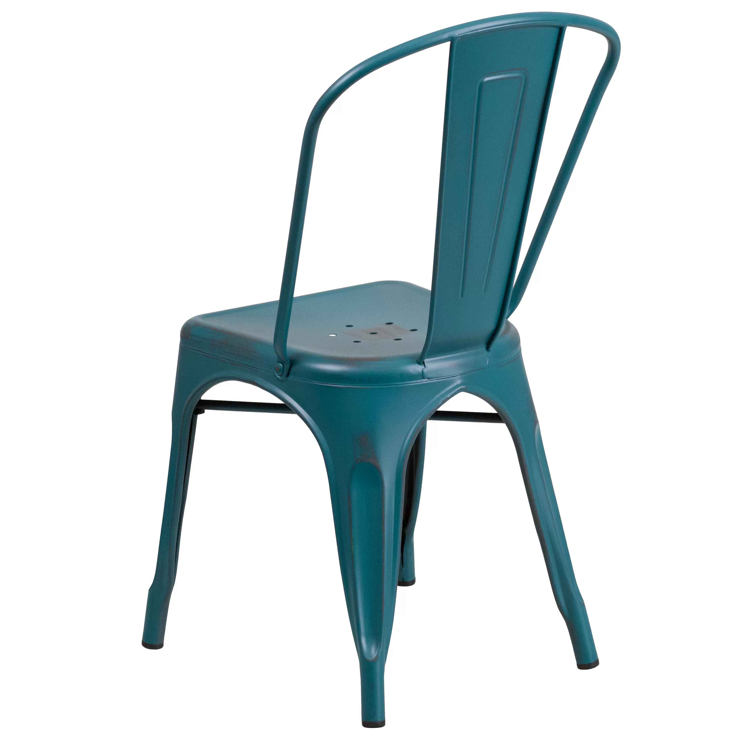 Elrod Metal Stackable Chair thumbnail 5