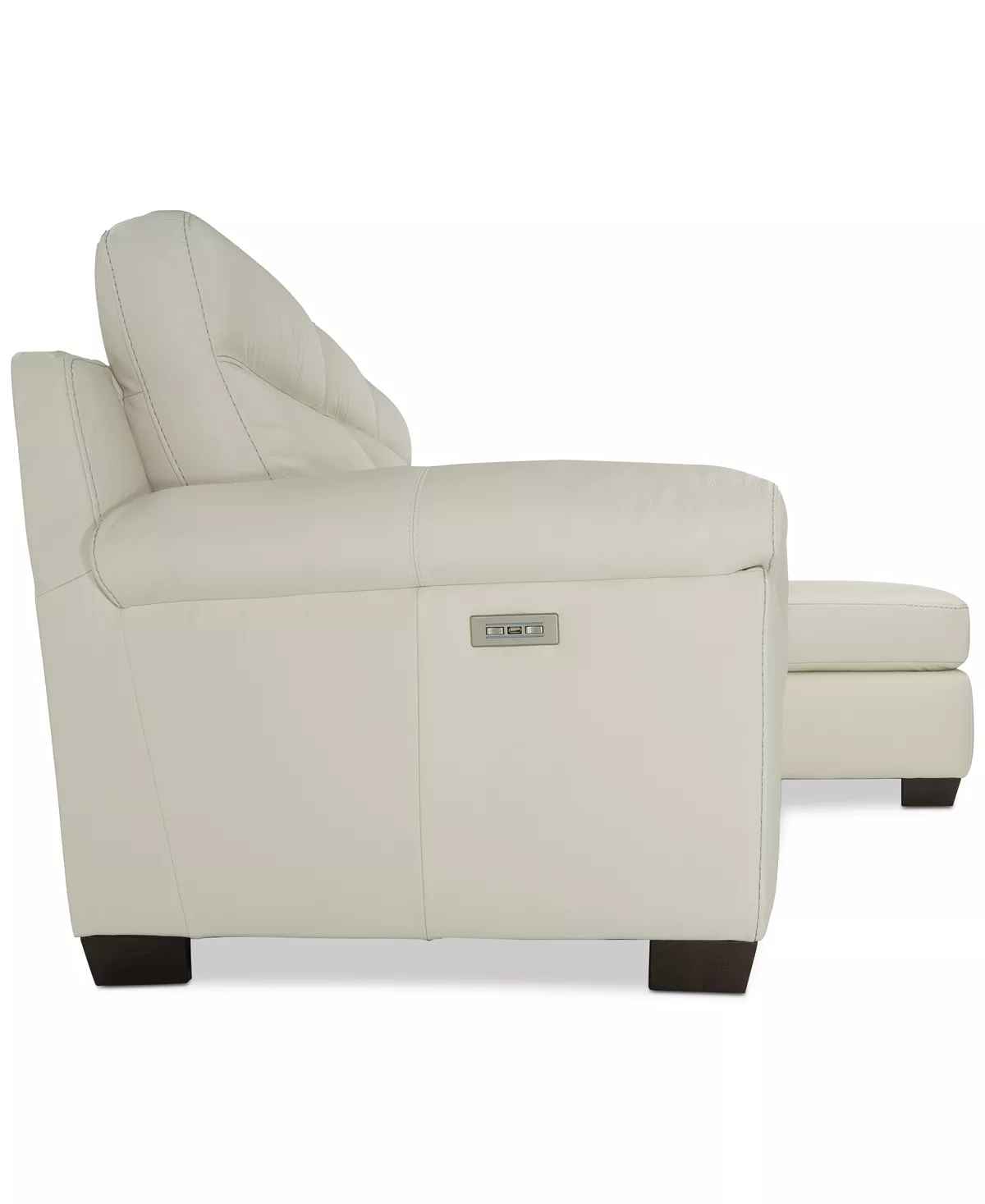 Julius II 3 Pc Leather Sectional Sofa thumbnail 3