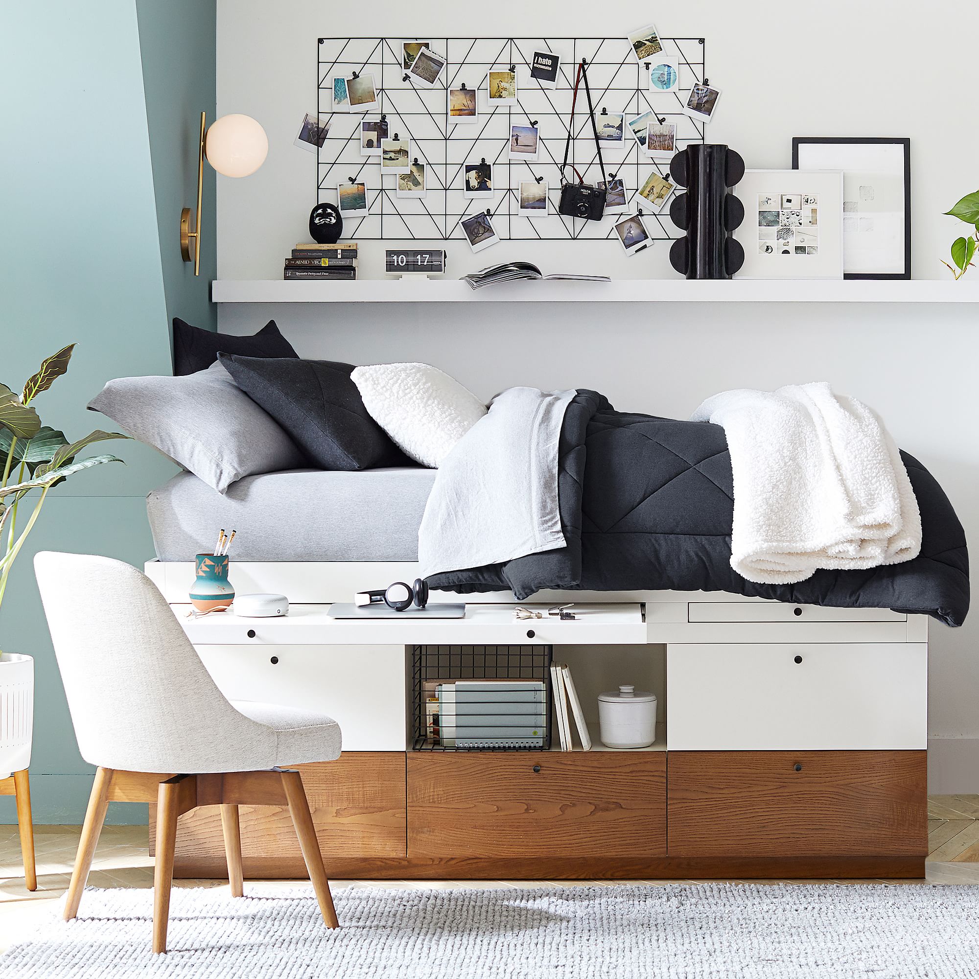 west elm x pbt Modern Captains Bed-Full thumbnail 3