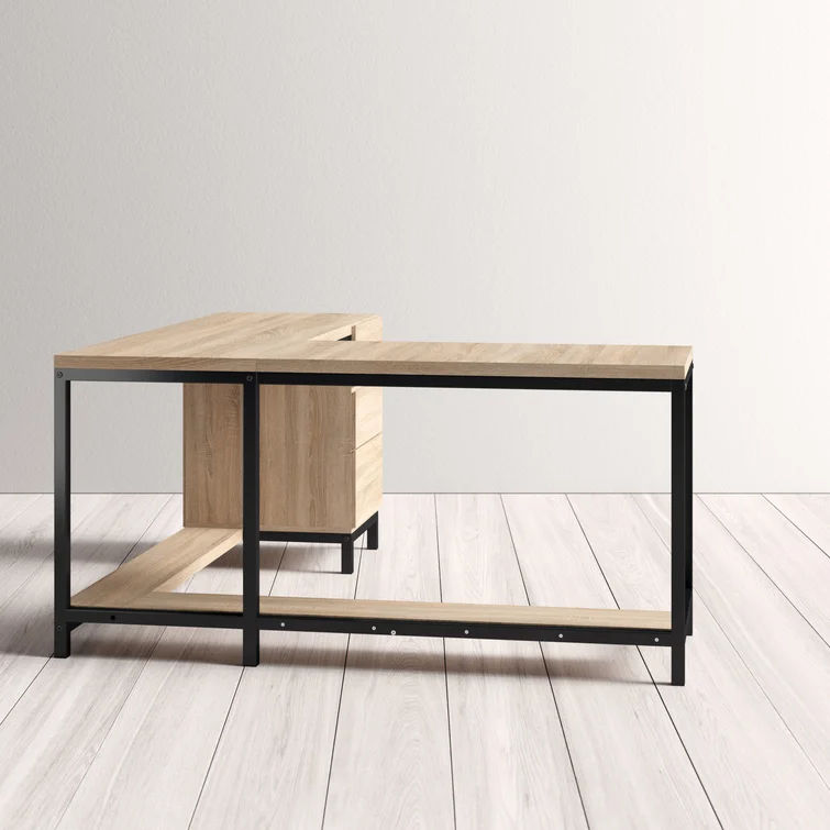 Maddox Reversible L-Shape Desk thumbnail 3