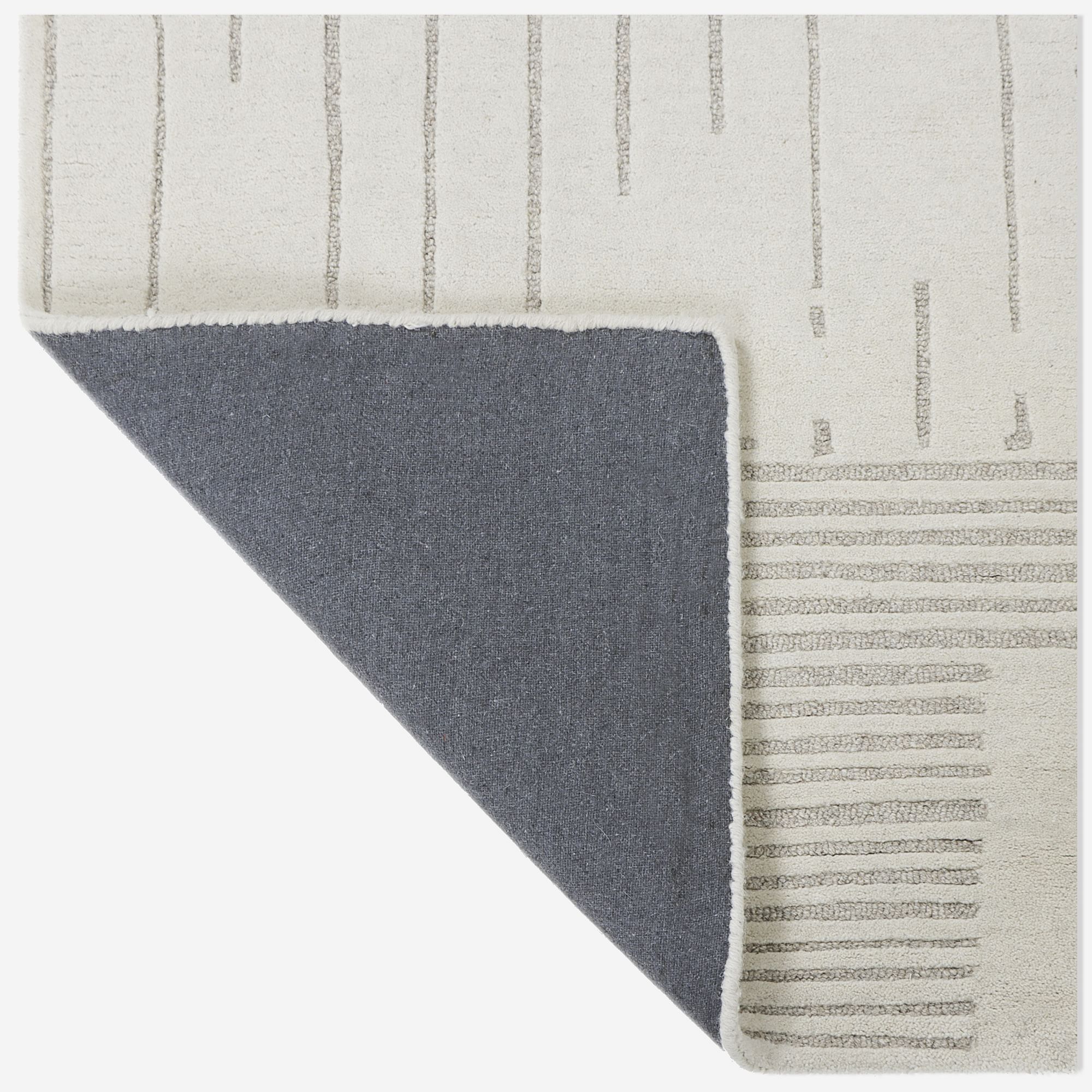 Painted Mixed Stripes Rug-9'x12' thumbnail 6