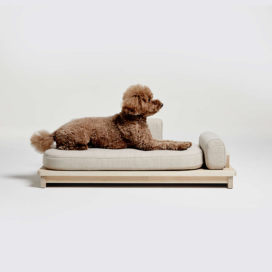 Linden Oatmeal Medium Dog Day Bed thumbnail 2