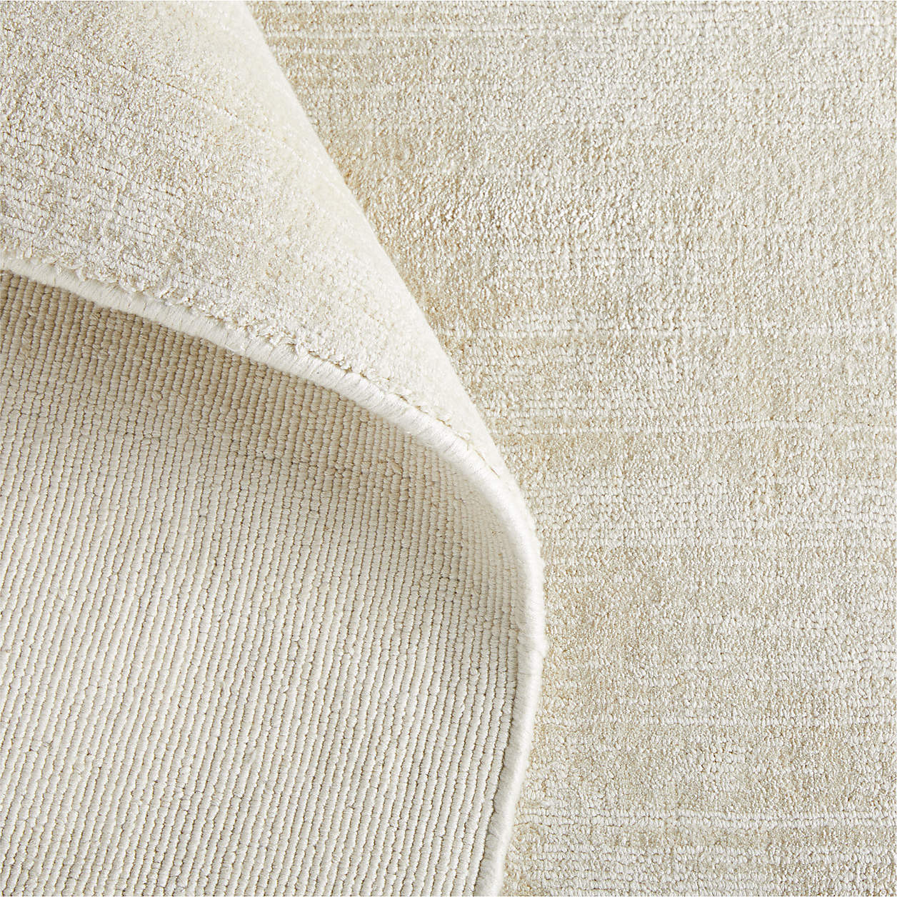 Laval Solid Ivory Area Rug-10'x14' thumbnail 2