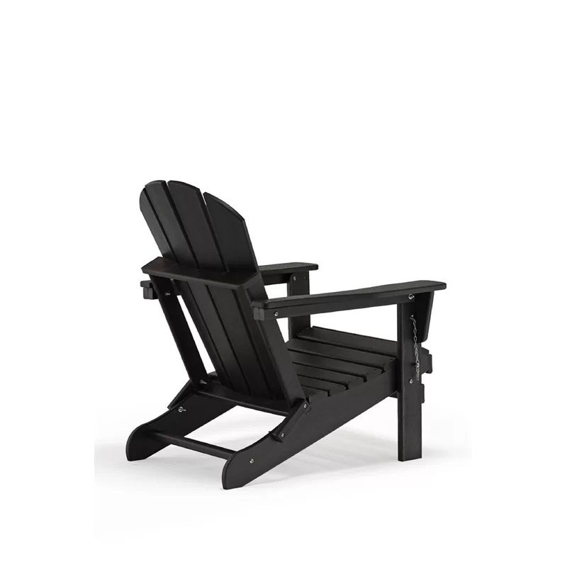 Benefiel PlasticResin Folding Adirondack Chair thumbnail 3