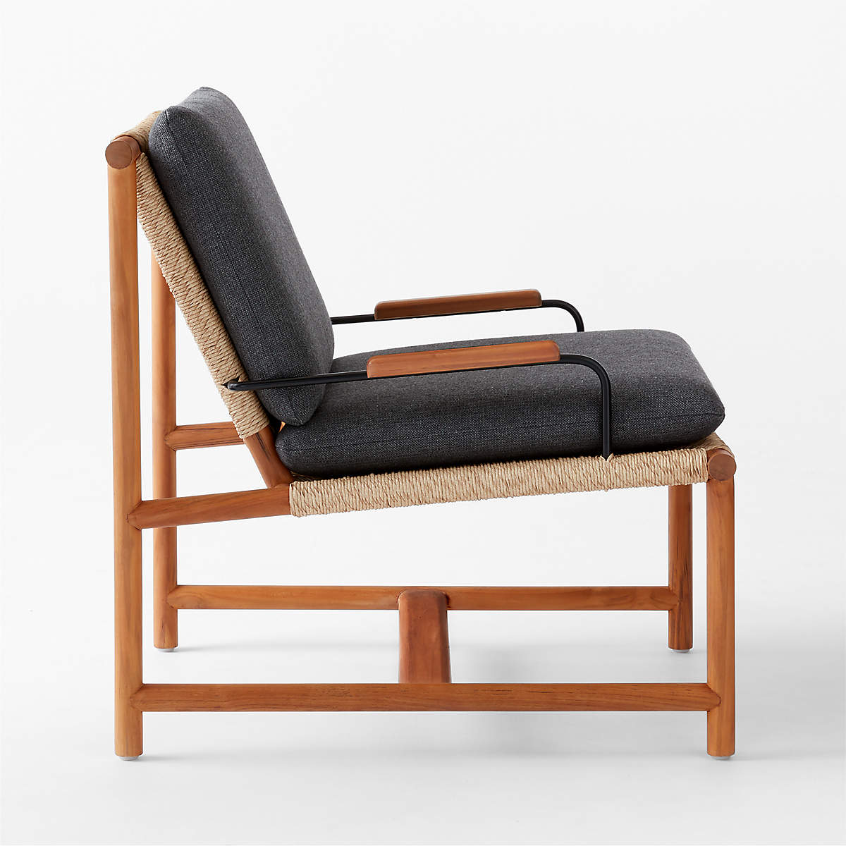 Sentinel Teak Outdoor Lounge Chair thumbnail 4