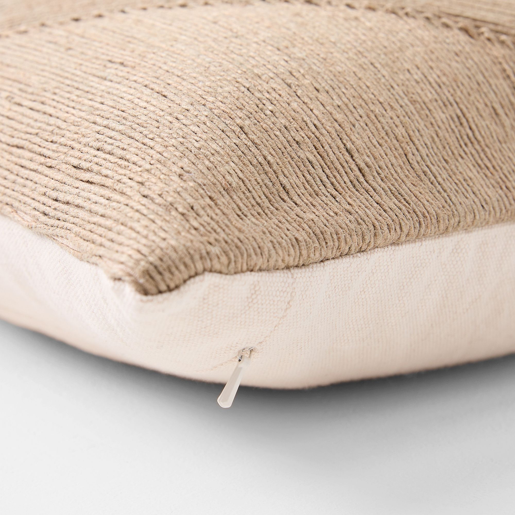 Jute Geo Pillow Cover thumbnail 3