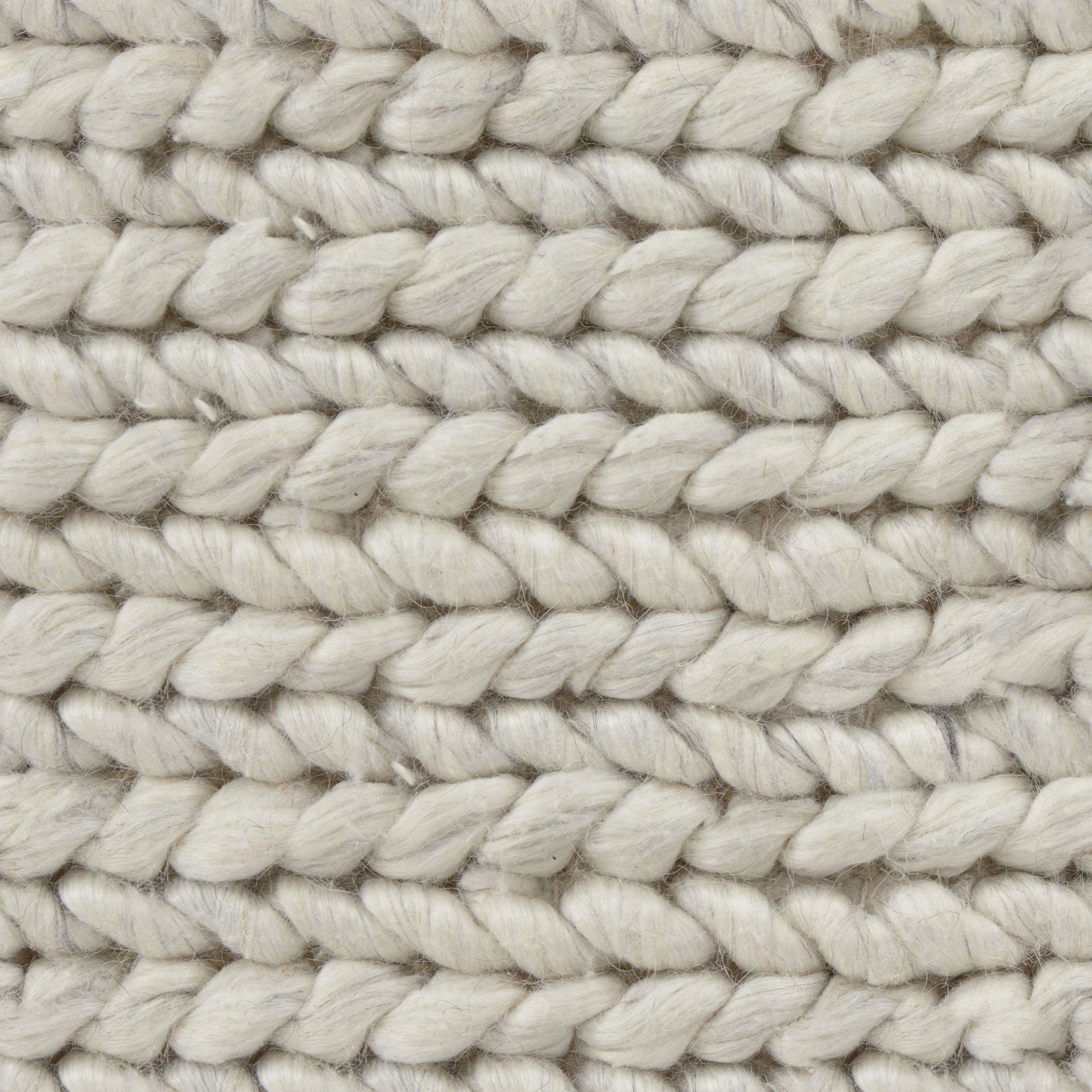 Hira Natural Ivory Pouf thumbnail 5