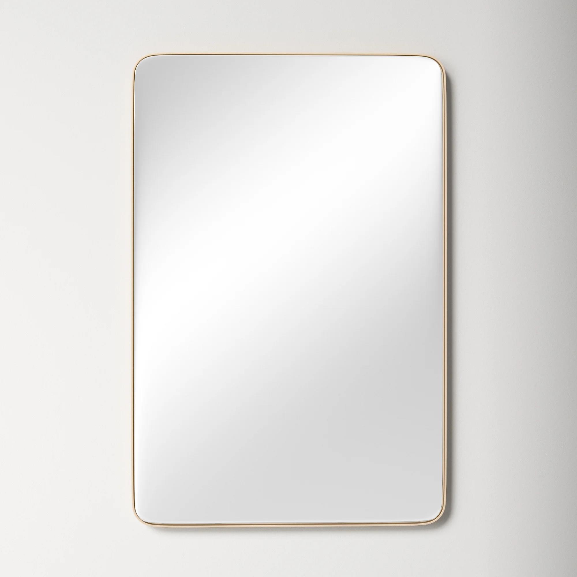 Eaton Rectangle Metal Wall Mirror thumbnail 3