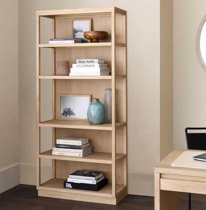 Pacific Tall Bookcase Fog thumbnail 2