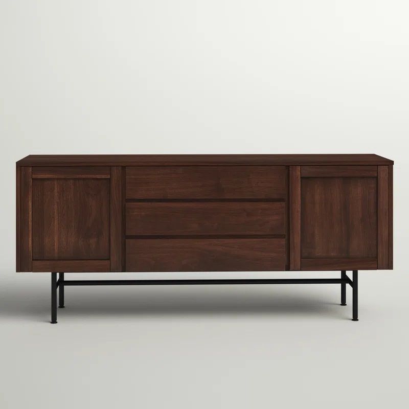 Brooksville Wide 3 Drawer Buffet Table thumbnail 3