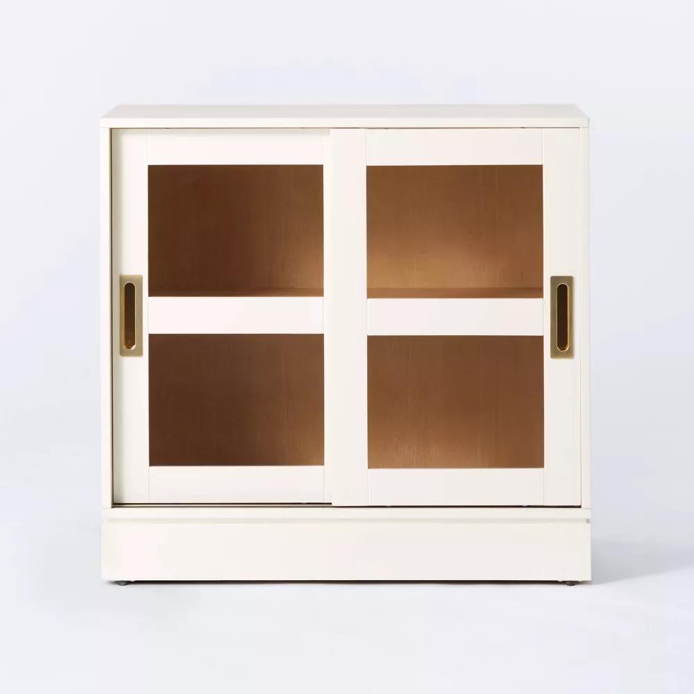 Promontory Sliding Glass 2 Door Cabinet thumbnail 3