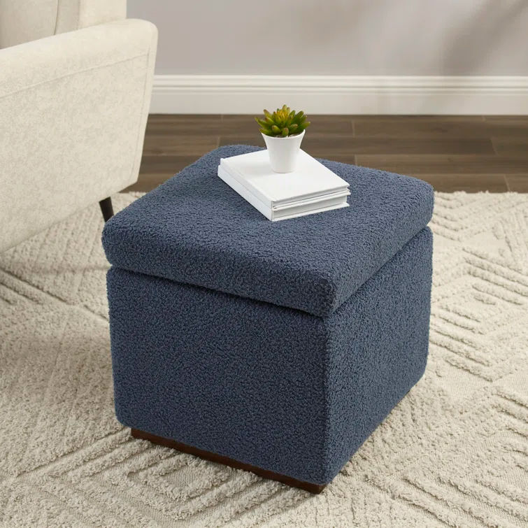 Atreju Upholstered Storage Ottoman thumbnail 4