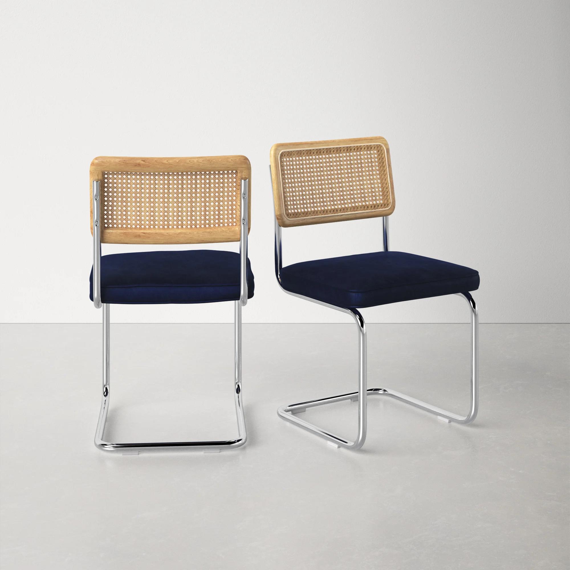 Walsh Velvet Upholstered Side Chair-Set of 2 thumbnail 5