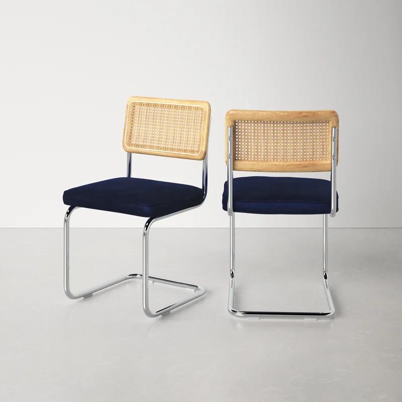 Walsh Velvet Upholstered Side Chair-Set of 2 thumbnail 6