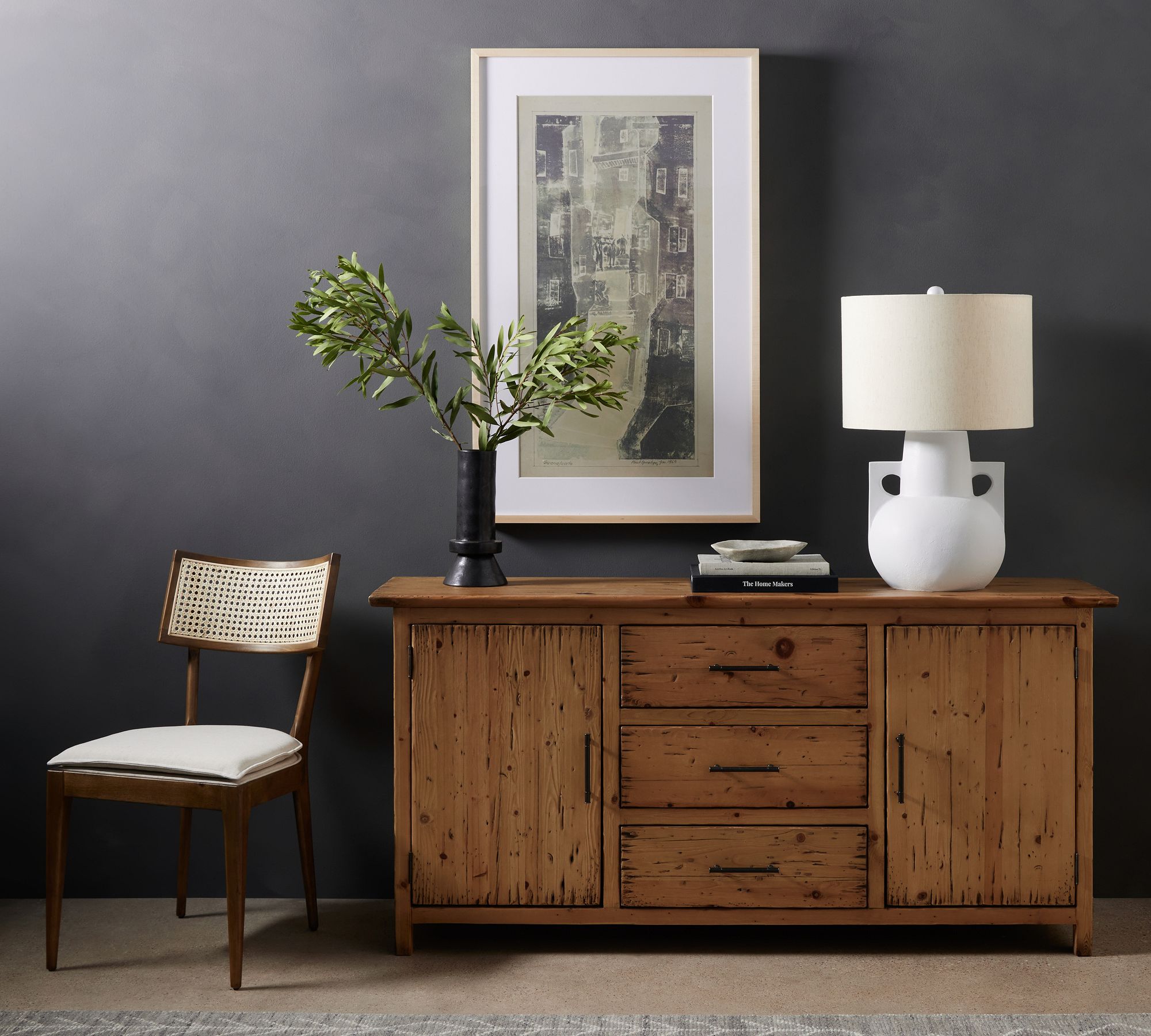 Arlo Reclaimed Pine Wood Buffet thumbnail 2