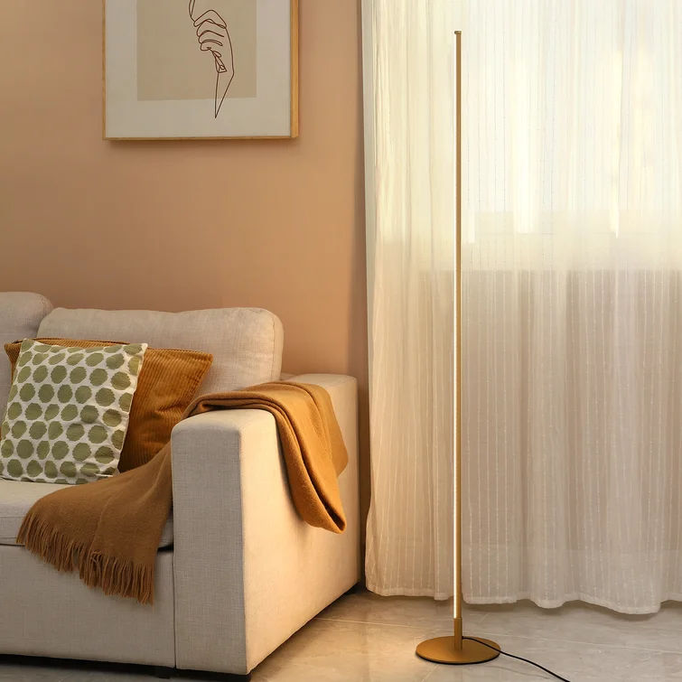 Allana 58" Dimmable LED Corner Floor Lamp thumbnail 4