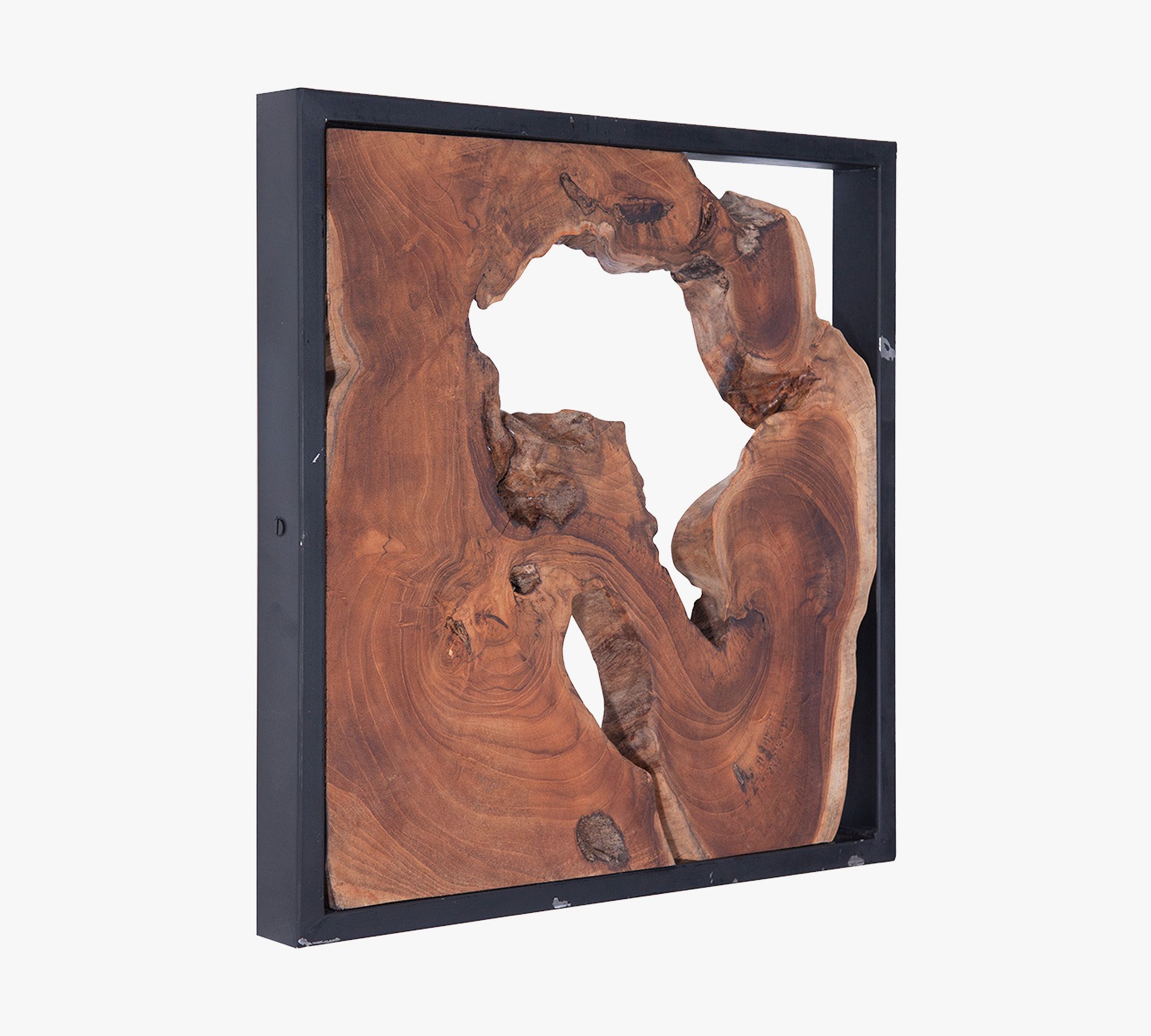 Live Edge Teak Framed Wall Art thumbnail 2