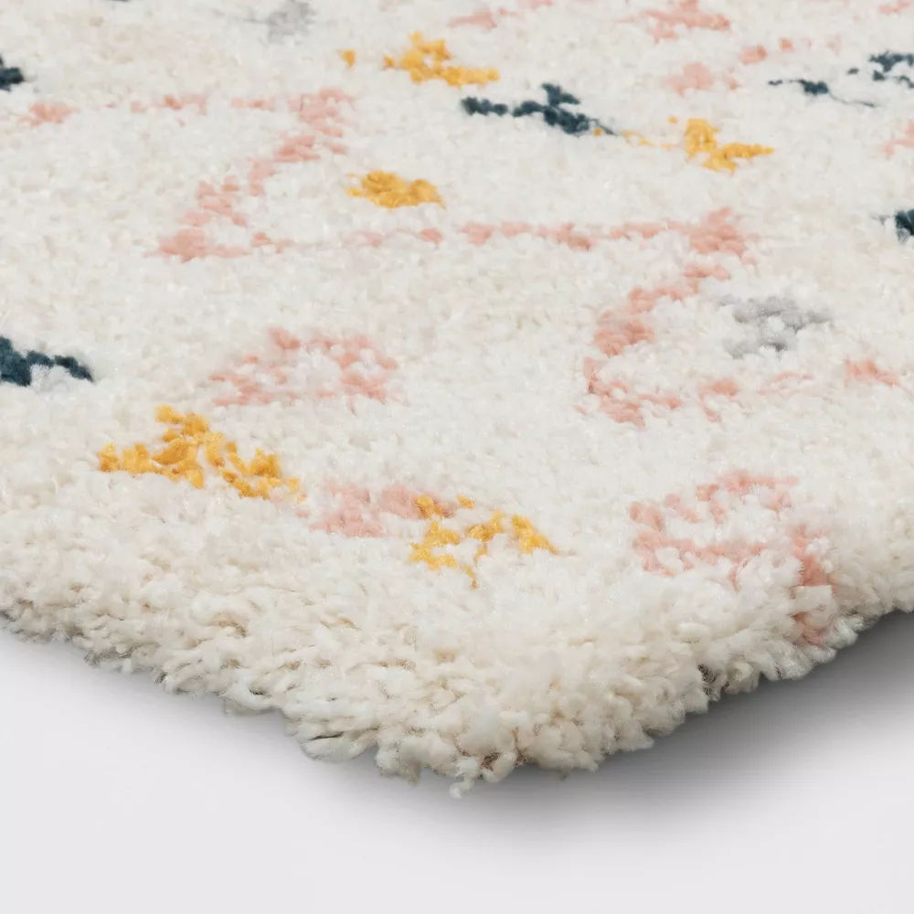 Geometric Area Rug Cream thumbnail 2