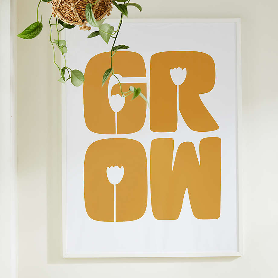Grow Large Framed Wall Art thumbnail 2