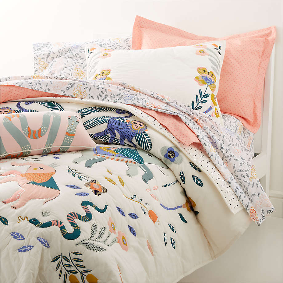 Koshi Kids Organic Wild Animal Full/Queen Quilt thumbnail 3