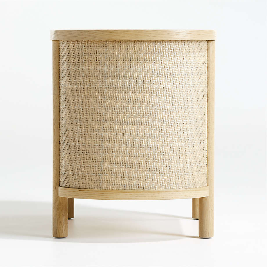 Canyon Natural Wood 2-Drawer Kids Nightstand by Leanne Ford thumbnail 3