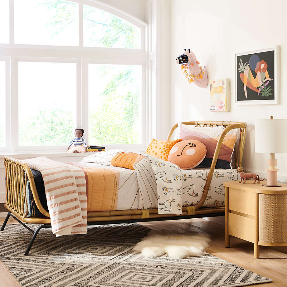 Canyon Natural Wood 2-Drawer Kids Nightstand by Leanne Ford thumbnail 4