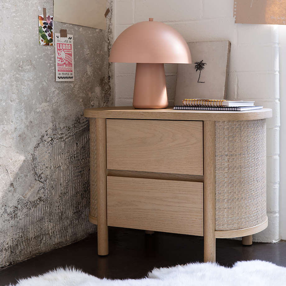 Canyon Natural Wood 2-Drawer Kids Nightstand by Leanne Ford thumbnail 5