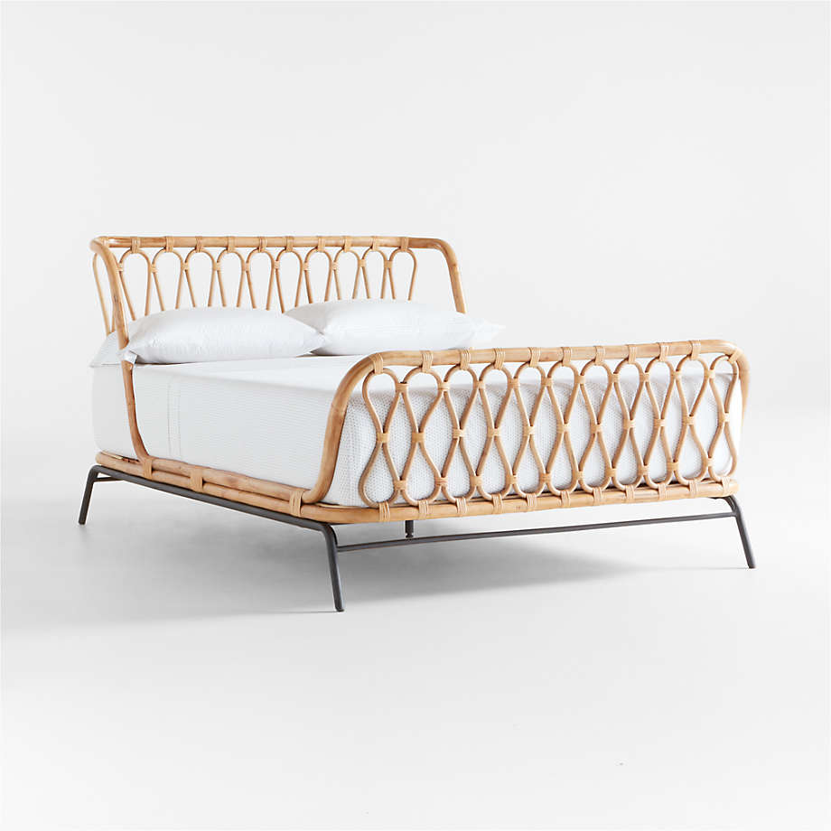 Rattan Kids Full Bed thumbnail 2