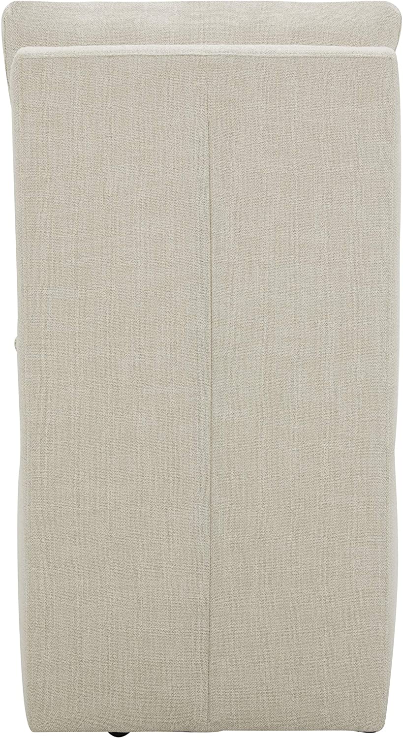 Vivianne Modern Upholstered Armless Dining Chair thumbnail 5