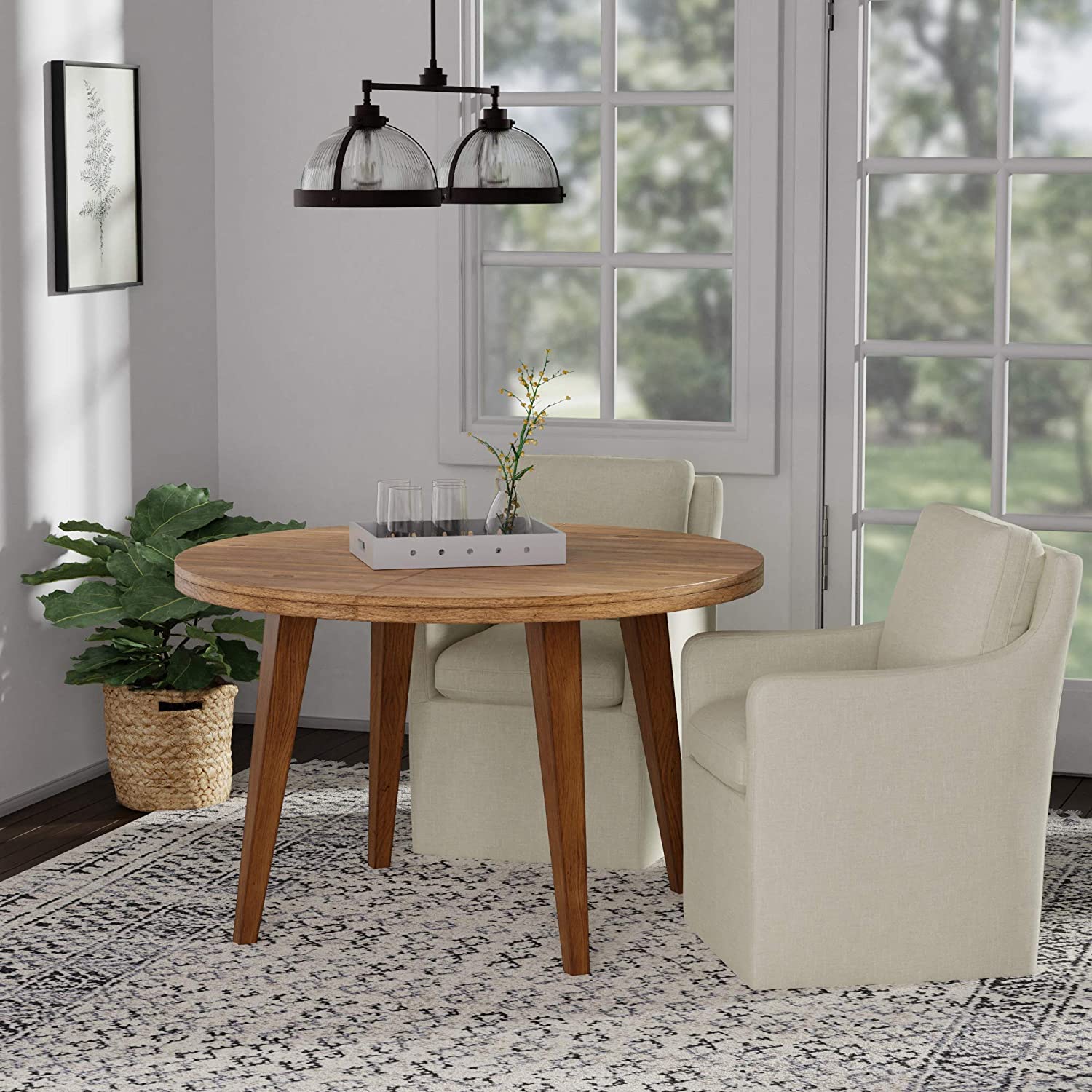 Vivianne Modern Upholstered Dining Chair thumbnail 2