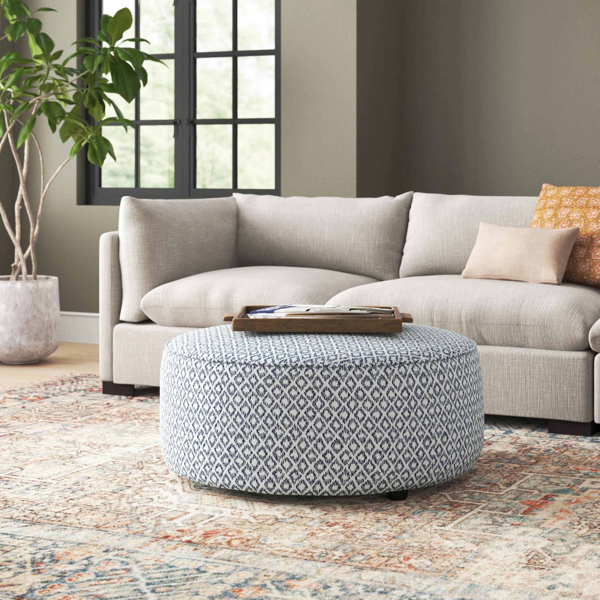 Kosta Upholstered Ottoman thumbnail 2