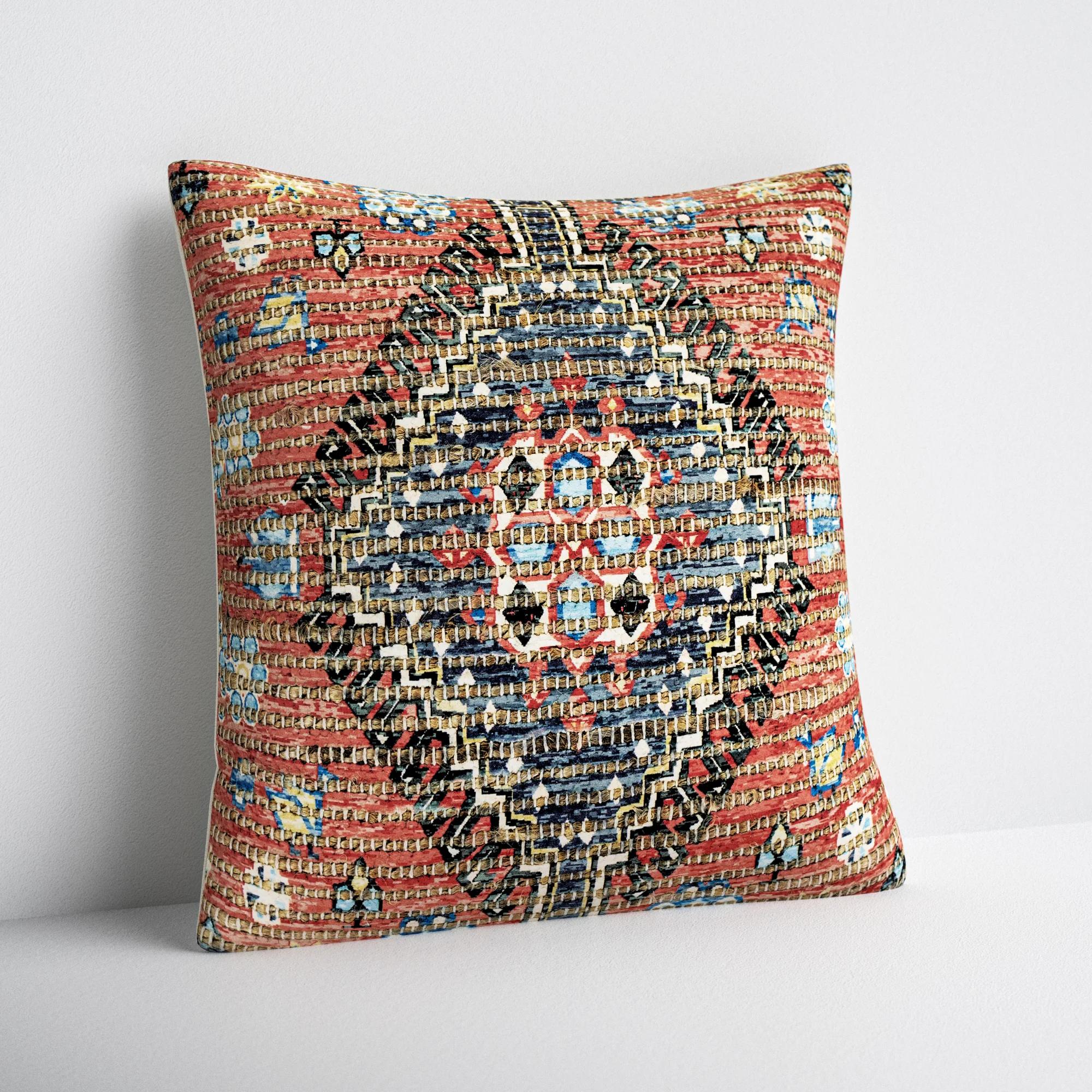 Vince Embroidered Throw Pillow-18"x18" thumbnail 3