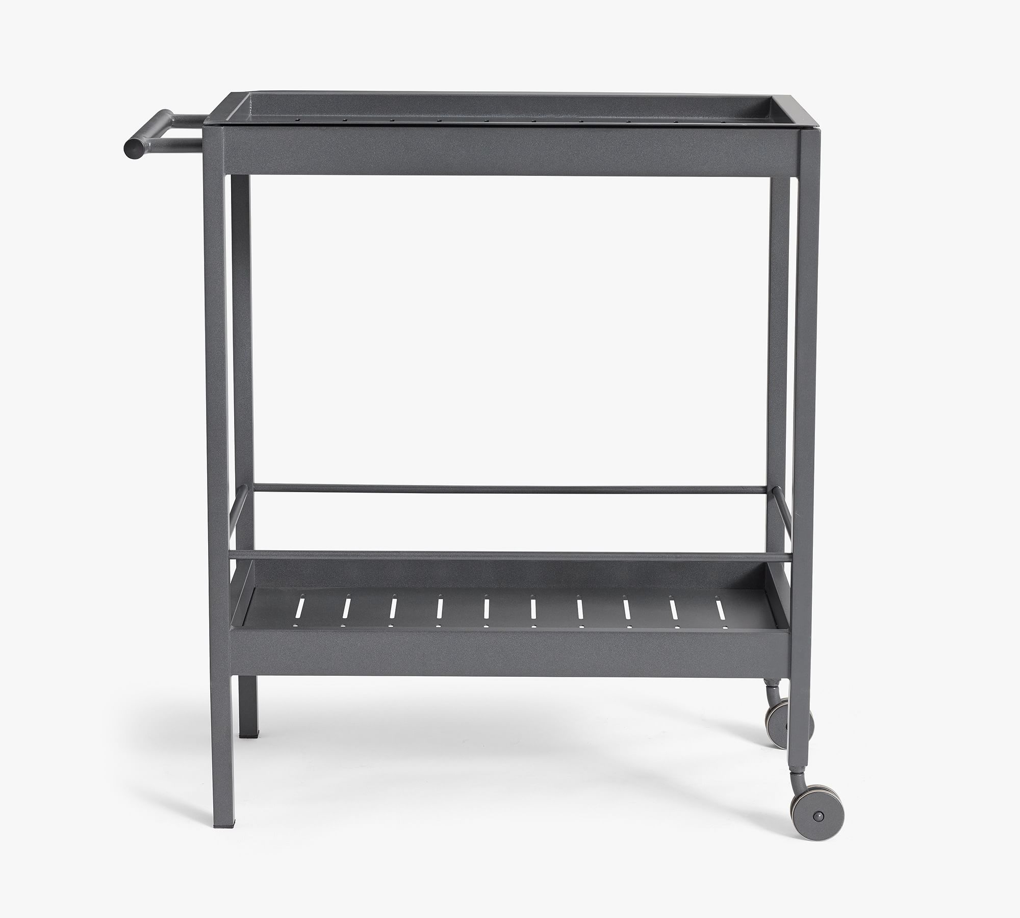 Indio 34 Metal Patio Bar Cart thumbnail 3