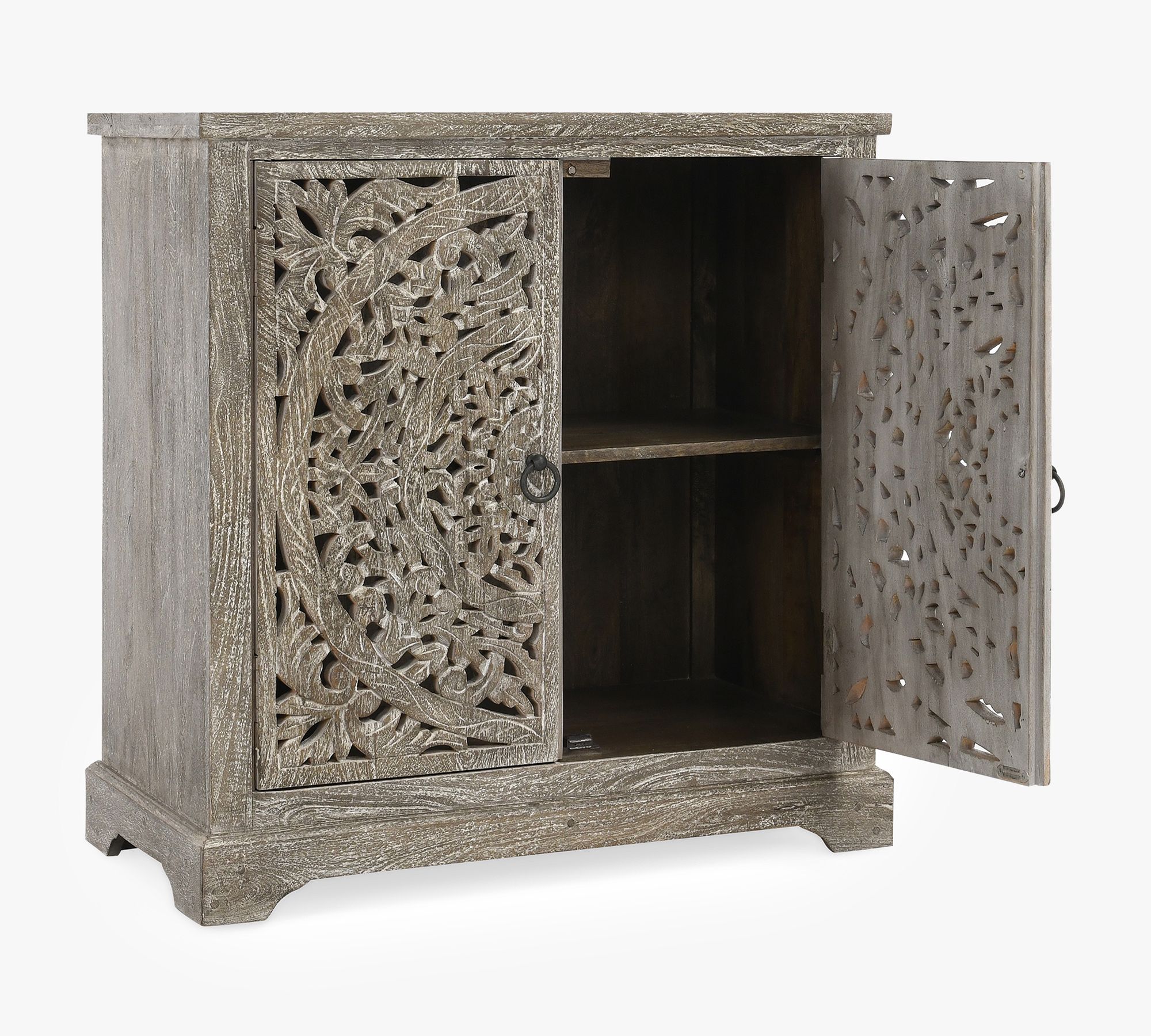 Virginia 36 Carved Wood Two Door Buffet thumbnail 3