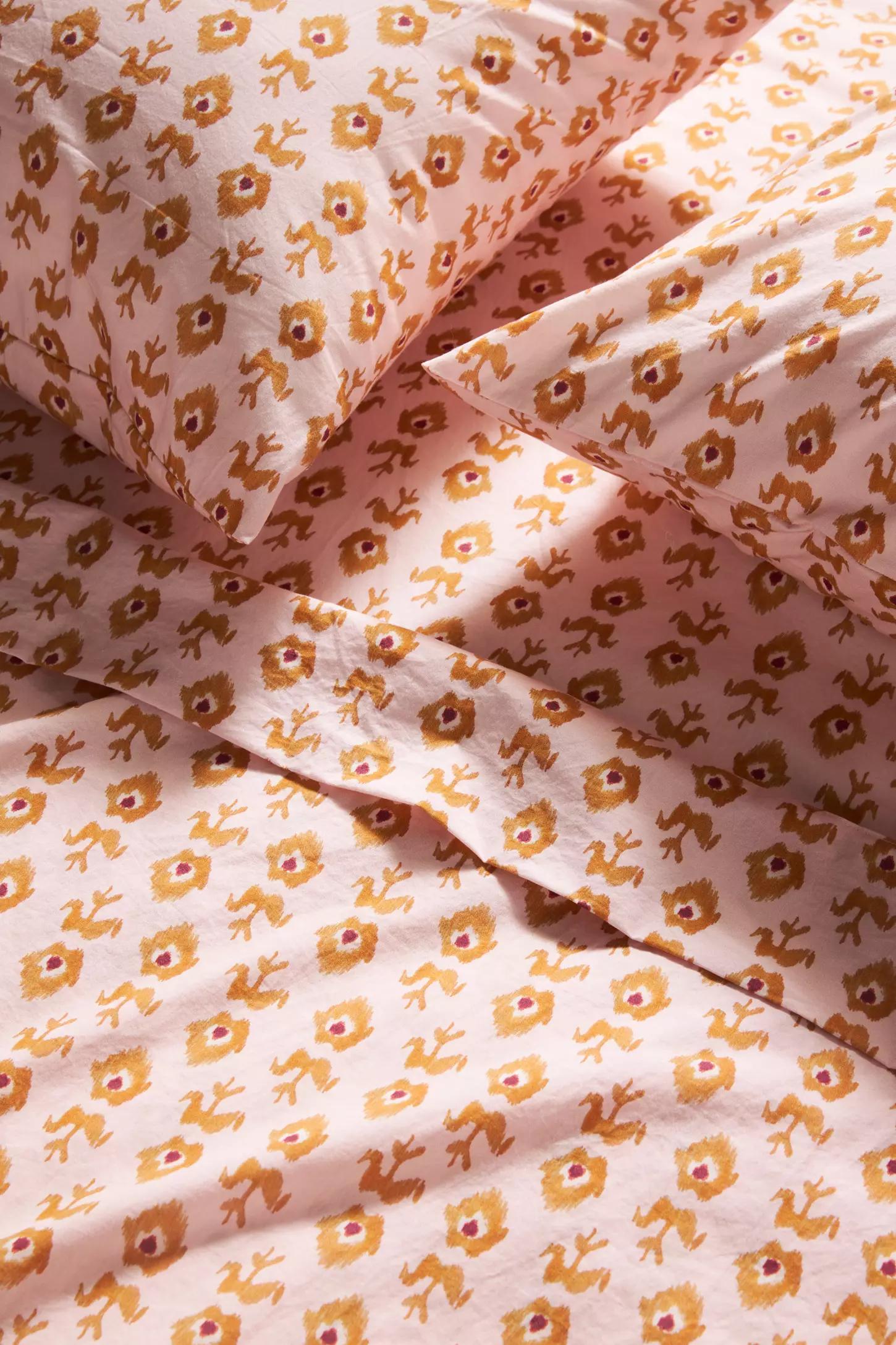 Organic Percale Printed Sheet Set Standard Sham-20"x26" thumbnail 2