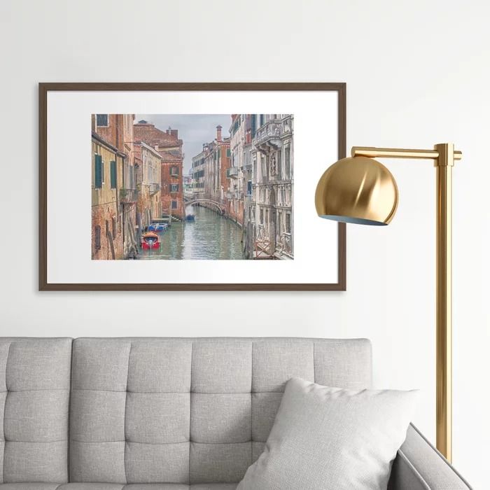 Quiet canal - Venice Framed Art Print  thumbnail 2