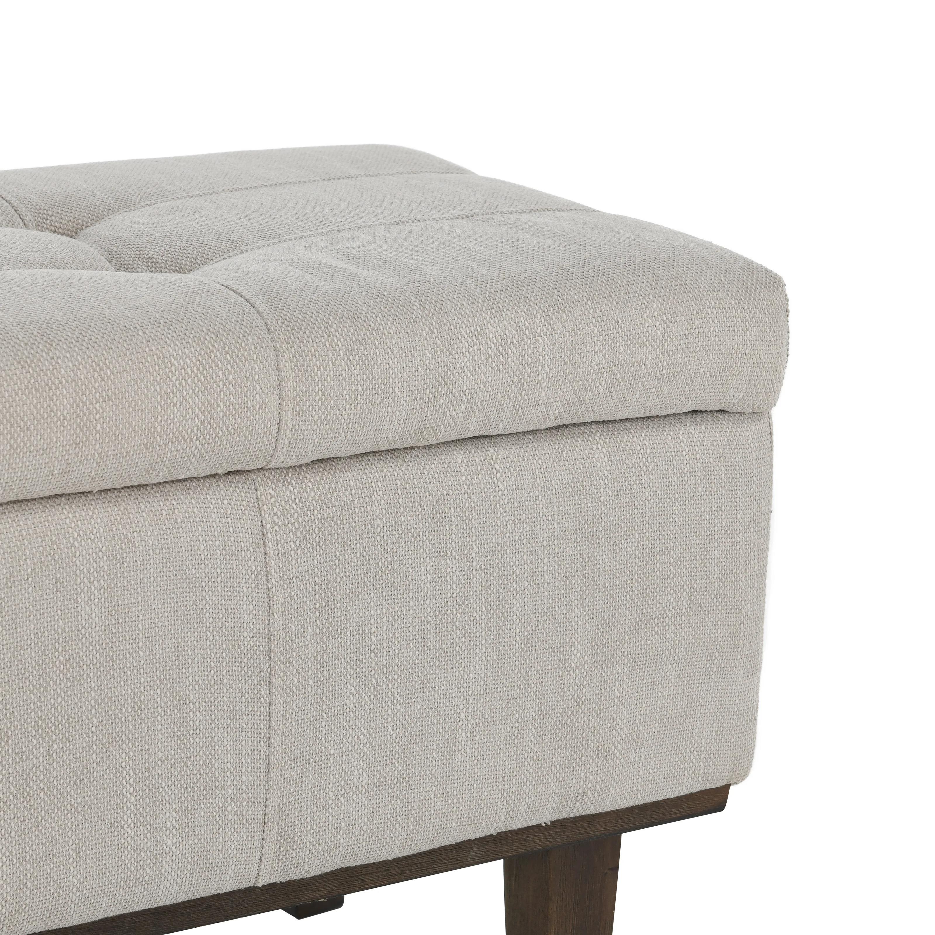 Colter Upholstered Flip Top Storage Bench thumbnail 11