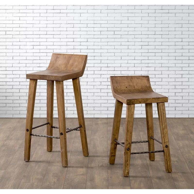 Carlson Solid Wood Stool thumbnail 2