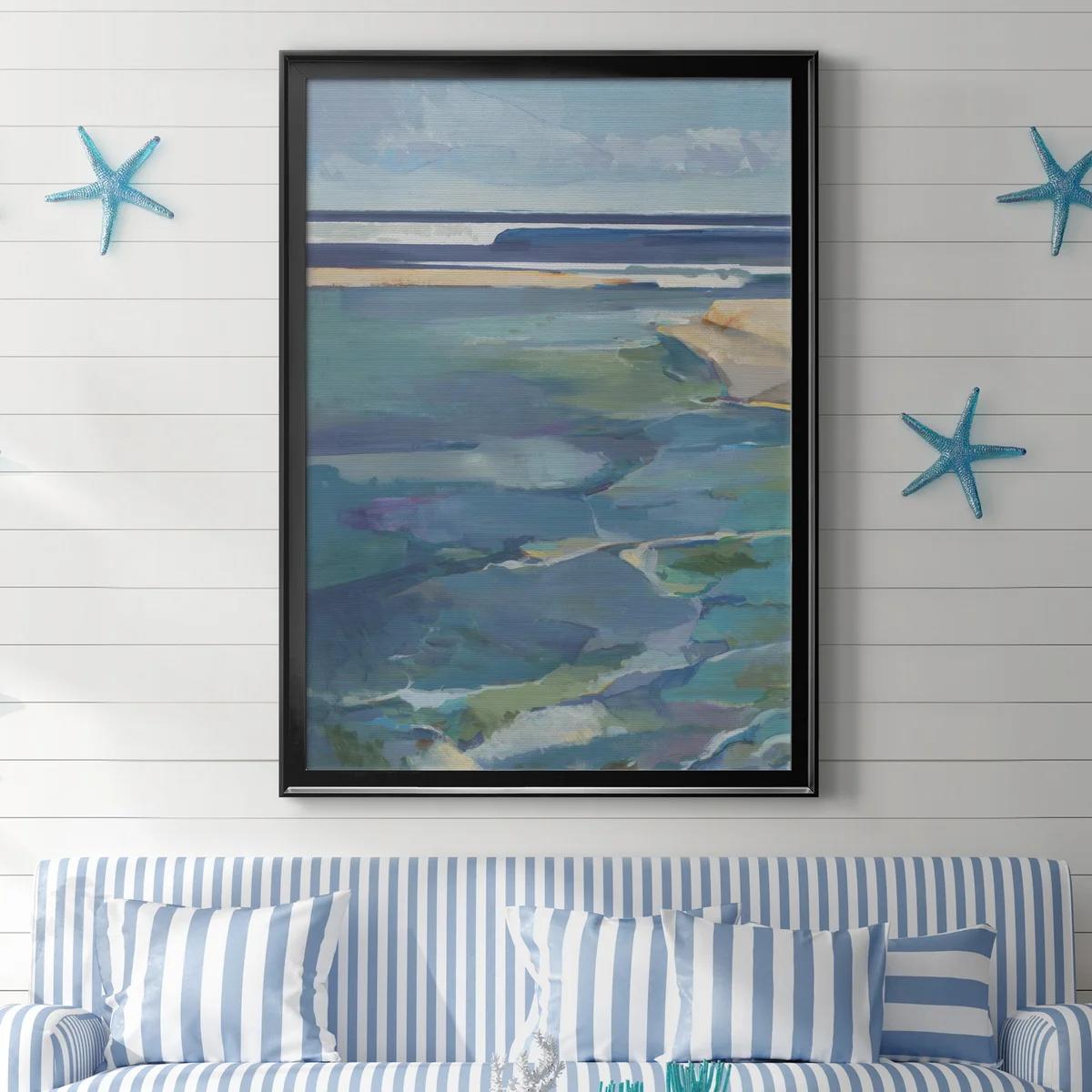 Breakwater Picture Print on Canvas with Frame-30.5"x42.5" thumbnail 2
