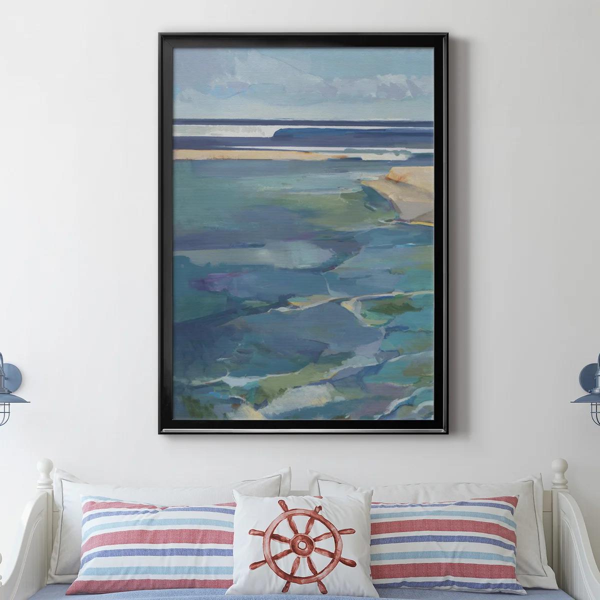 Breakwater Picture Print on Canvas with Frame-30.5"x42.5" thumbnail 4