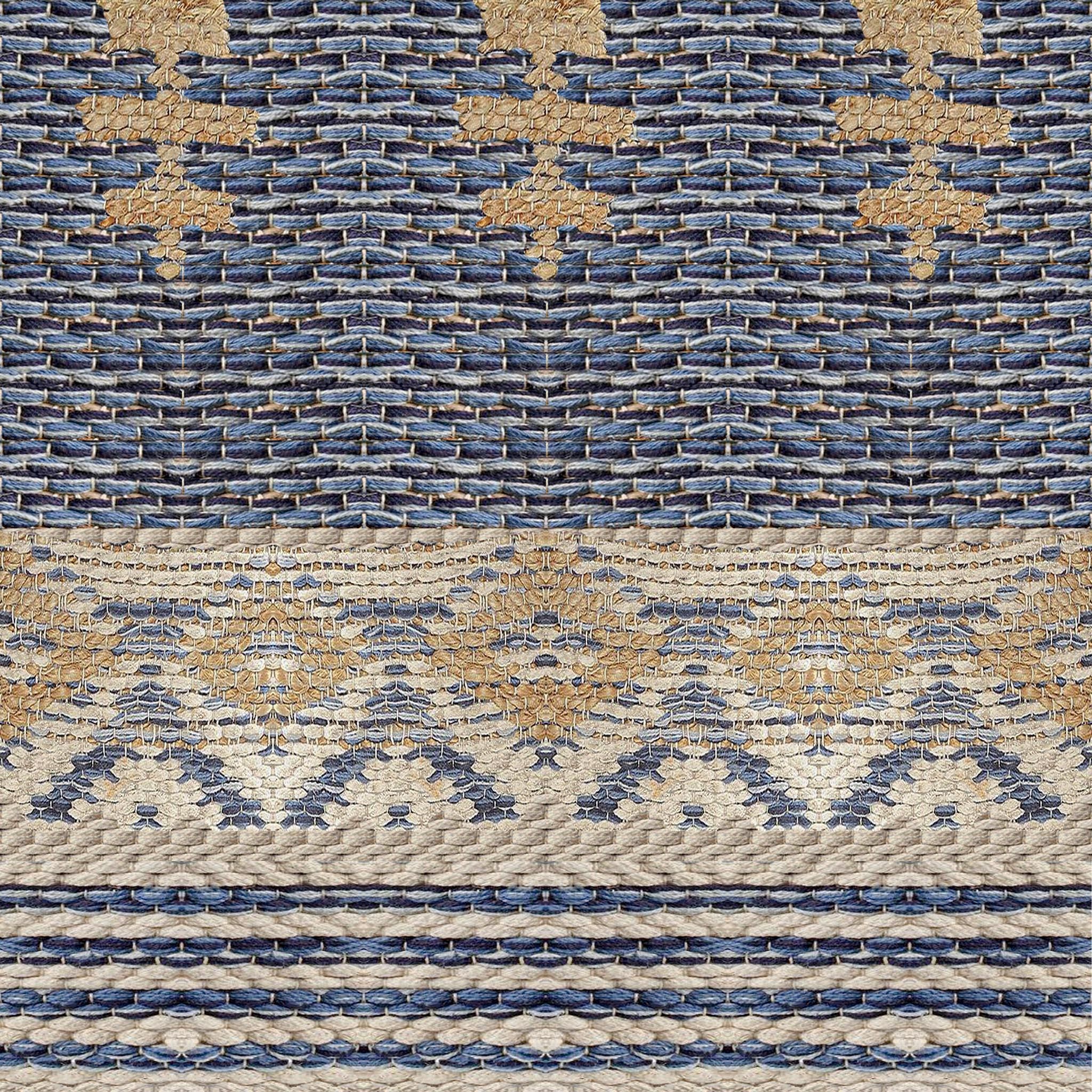 Azul Woven Jute Pouf thumbnail 4