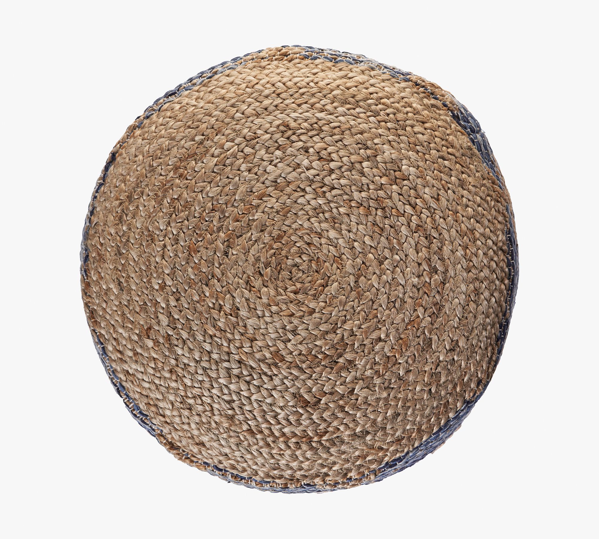 Azul Woven Jute Pouf thumbnail 5