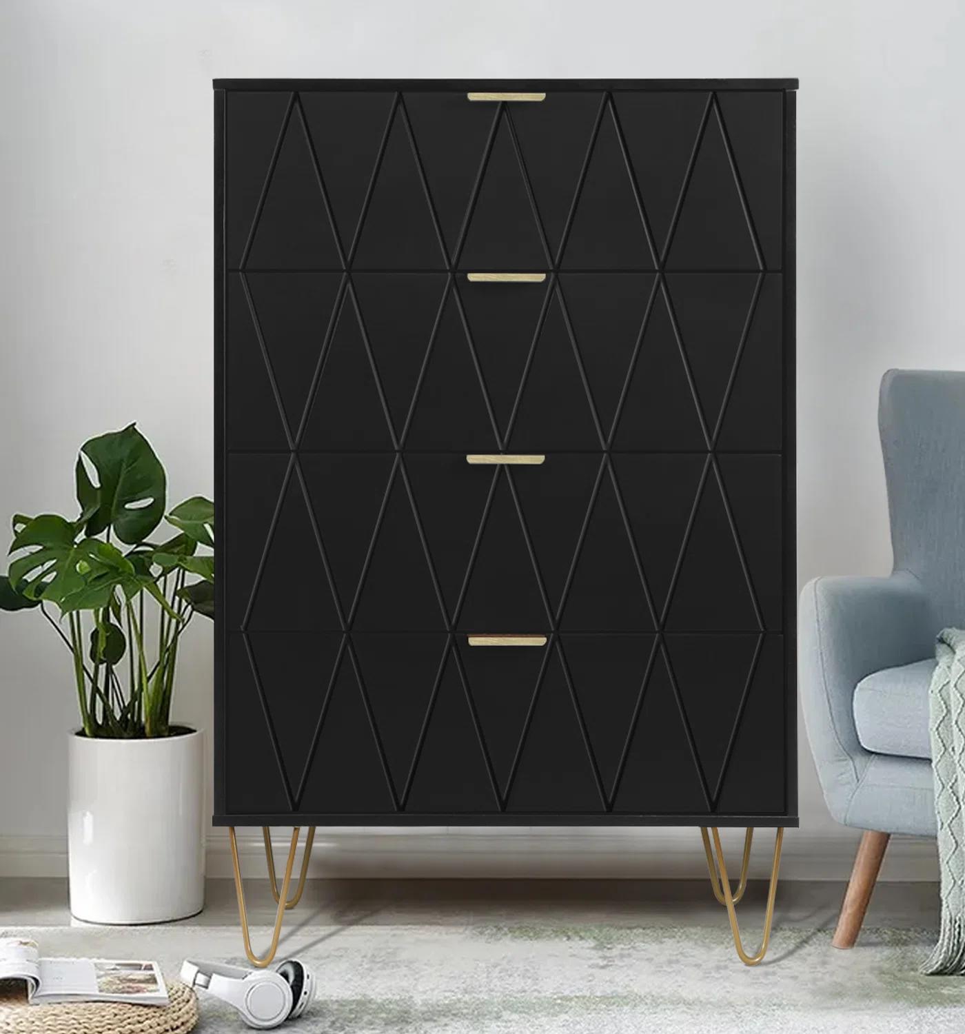 Aadhyareddy 4 Drawer Chest thumbnail 2